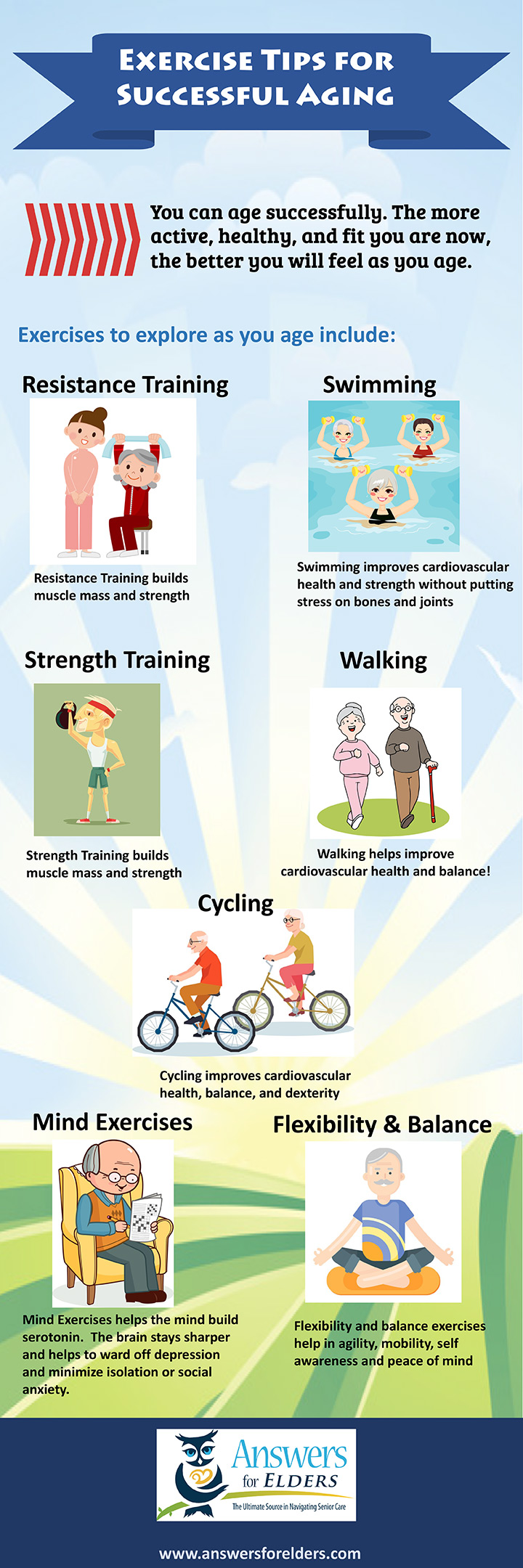 Senior Exercise and Fitness Tips 
